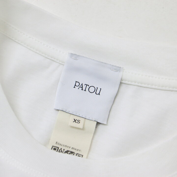 楽天市場】PATOU パトゥ Tシャツ ホワイト 白 XS バーバパトゥ 
