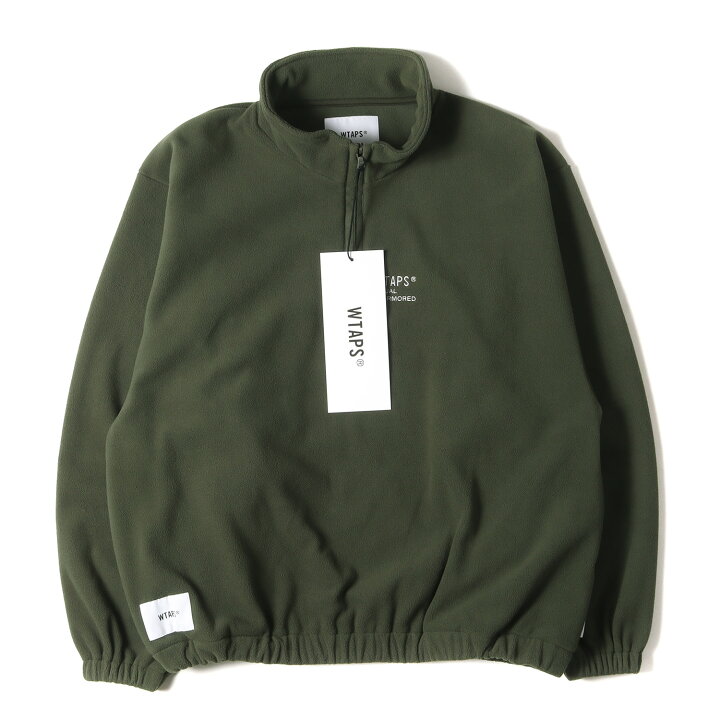 楽天市場】WTAPS ダブルタップス サイズ:L 23AW ハーフジップ プル  