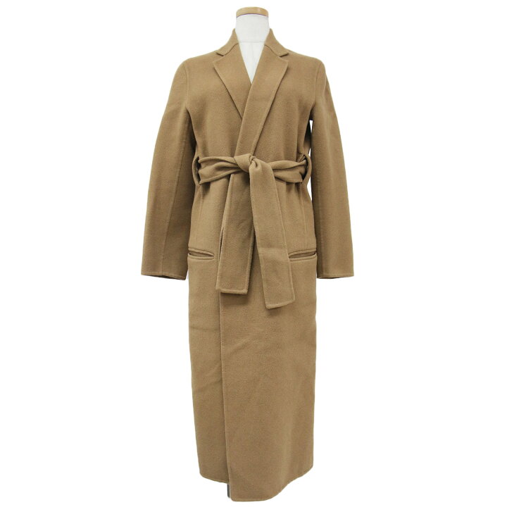 楽天市場】CELINE セリーヌ コート ロング カシミヤ キャメル 34(XS  