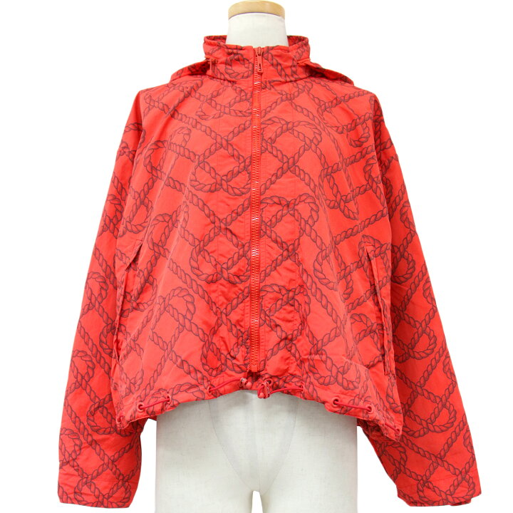 楽天市場】HERMES エルメス ジャケット マウンテンパーカー レッド 38  