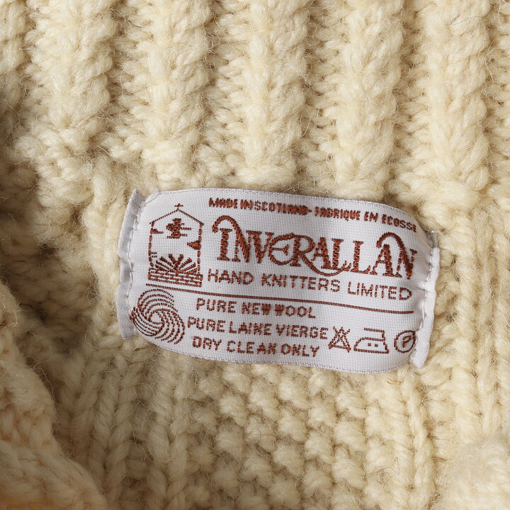 楽天市場】INVERALLAN インバーアラン カーディガン 3A アラン編み 