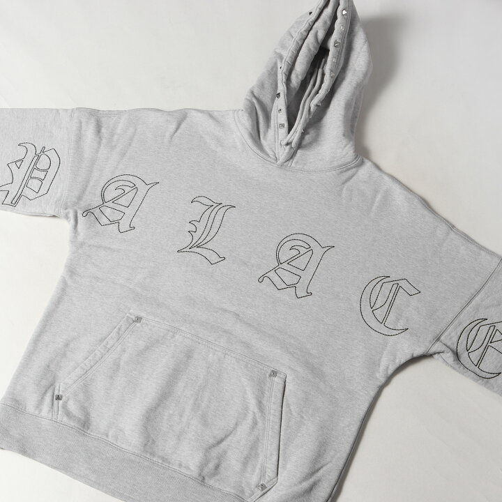 楽天市場】PALACE パレス パーカー サイズ:L 23SS スタッズ ロゴ 刺繍 