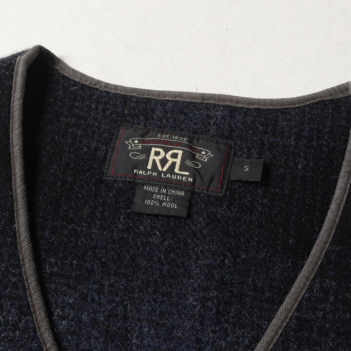 楽天市場】RRL ダブルアールエル ベスト サイズ:S オンブレチェック 