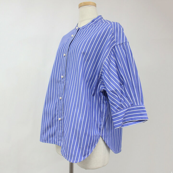 楽天市場】Spick&Span スピックアンドスパン シャツ ブラウス ブルー 