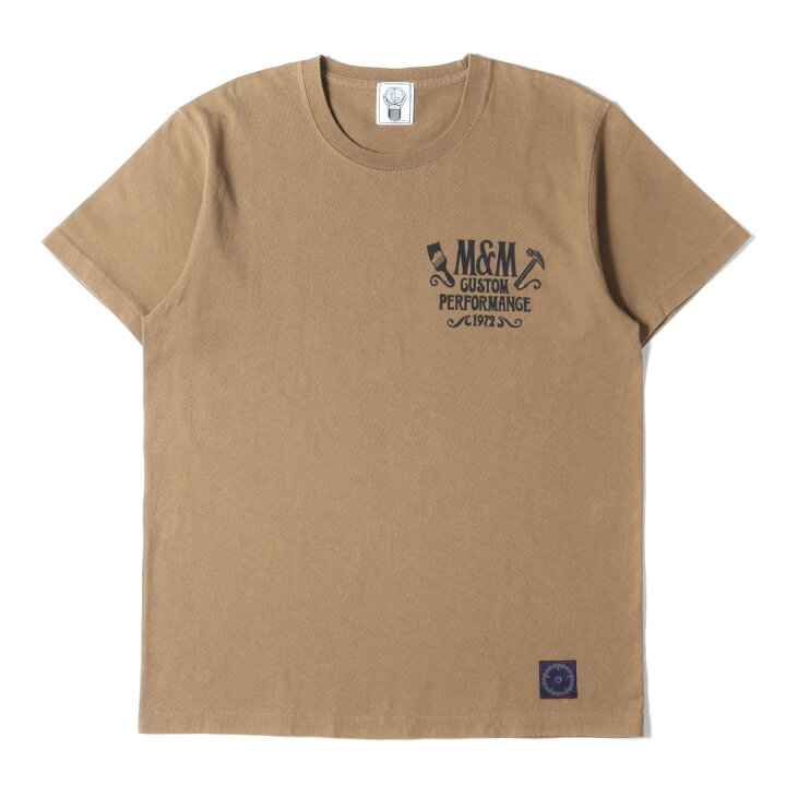 楽天市場】M&M エムアンドエム Tシャツ サイズ:L チップソー プリント  