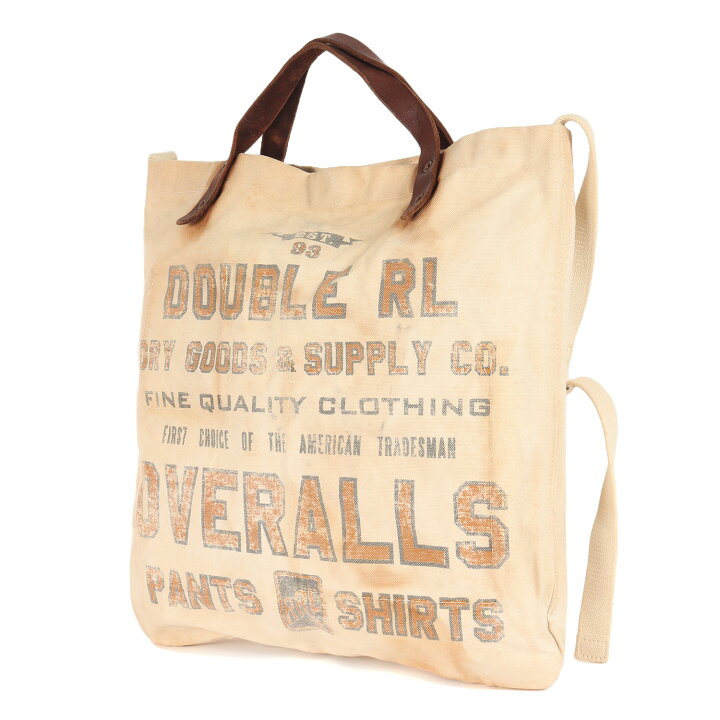 楽天市場】RRL ダブルアールエル レザー ハンドル キャンバス 2WAY  