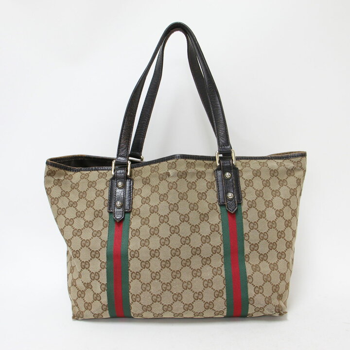 楽天市場】GUCCI グッチ バッグ トートバッグ 肩掛け シェリーライン 