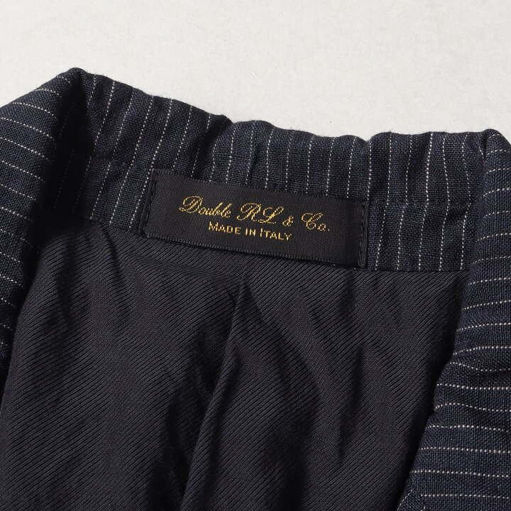 楽天市場】RRL ダブルアールエル ストライプ リネン テーラード 