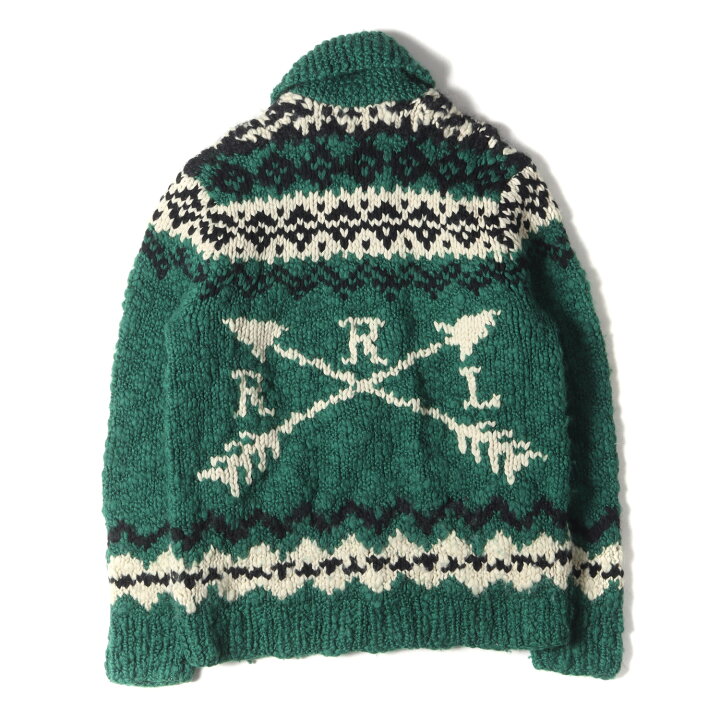 楽天市場】RRL ダブルアールエル カウチン サイズ:S インディアン  