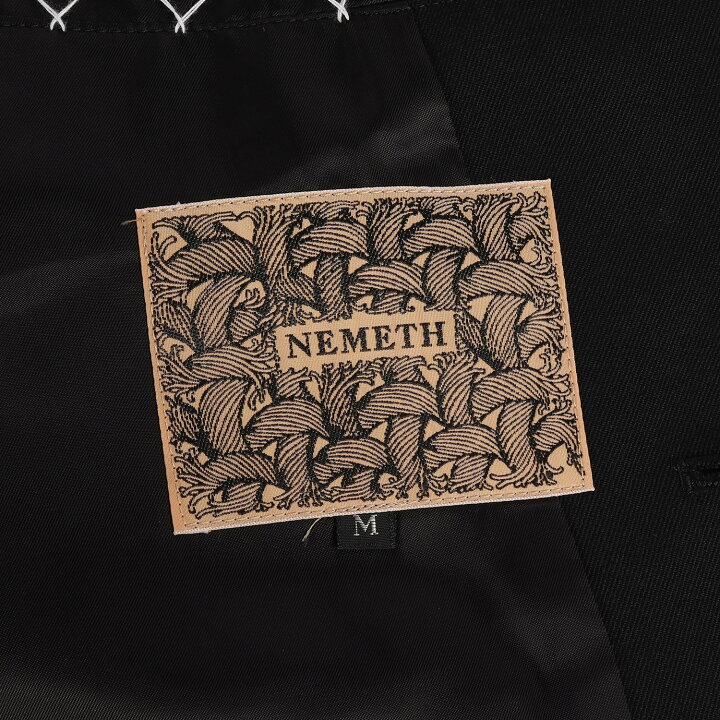 楽天市場】Nemeth ネメス ジャケット サイズ:M ロープ ヘリンボーン  