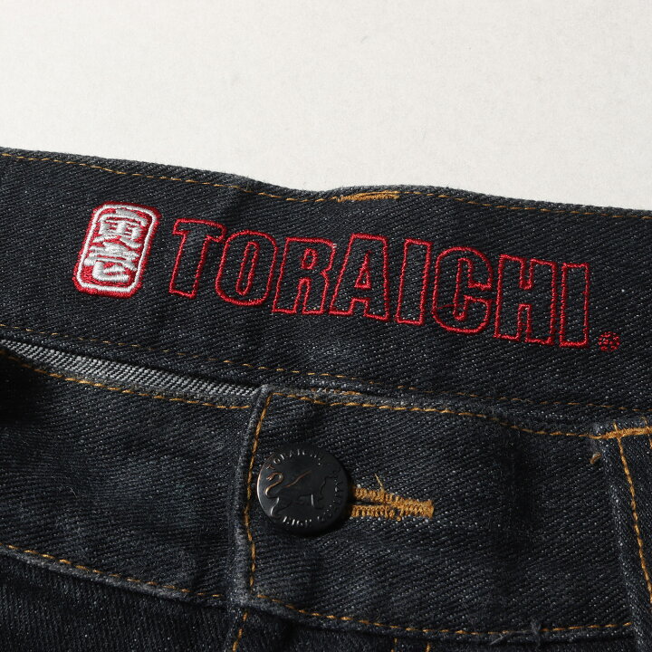 楽天市場】toraichi 寅壱 パンツ サイズ:LL(W88) 虎 刺繍 和柄 デニム 