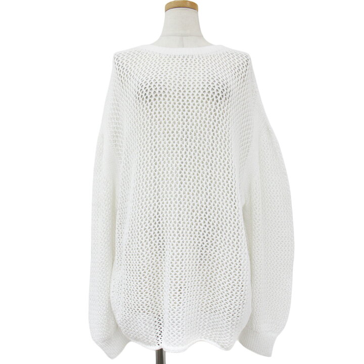 楽天市場】IENA イエナ ニット 23春夏 ホワイト 白 FREE メッシュ編み  