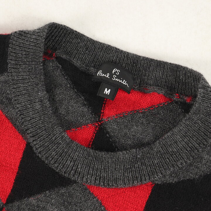 楽天市場】Paul Smith ポールスミス ニット サイズ:M ジオメトリック 