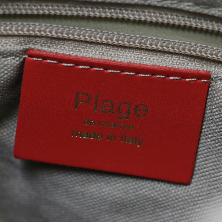 楽天市場】Plage プラージュ バッグ ハンドバッグ レッド 赤 バケツ 