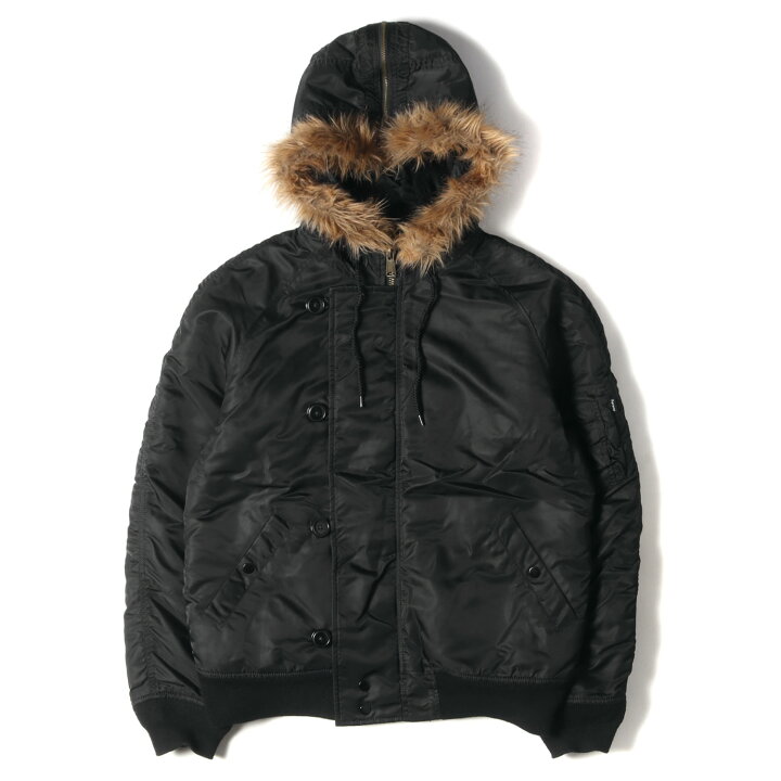 14AW Supreme N-2B ジャケット sizeM ブラック