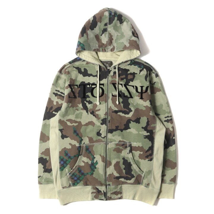 楽天市場】STUSSY ステューシー パーカー サイズ:L 00s チェックカモ  