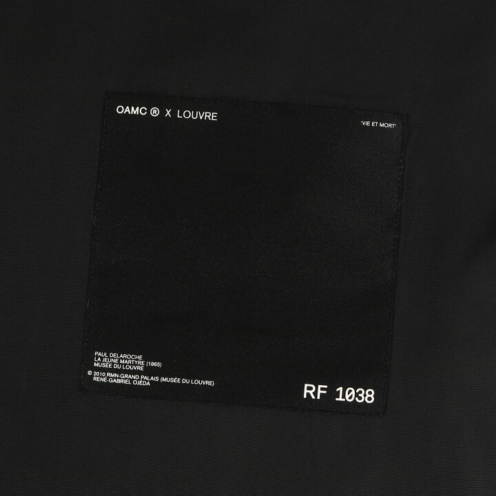 楽天市場】OAMC オーエーエムシー シャツ サイズ:L 22AW LOUVRE 絵画 