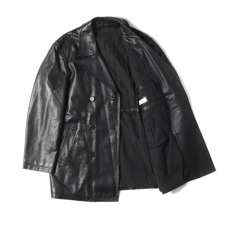 Ermenegildo Zegna レザーコートイタリア製X1454
