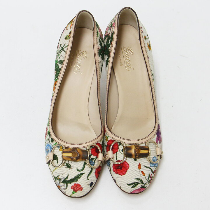 楽天市場】GUCCI グッチ パンプス ベージュ系 サイズ:US7.5(24.5cm 