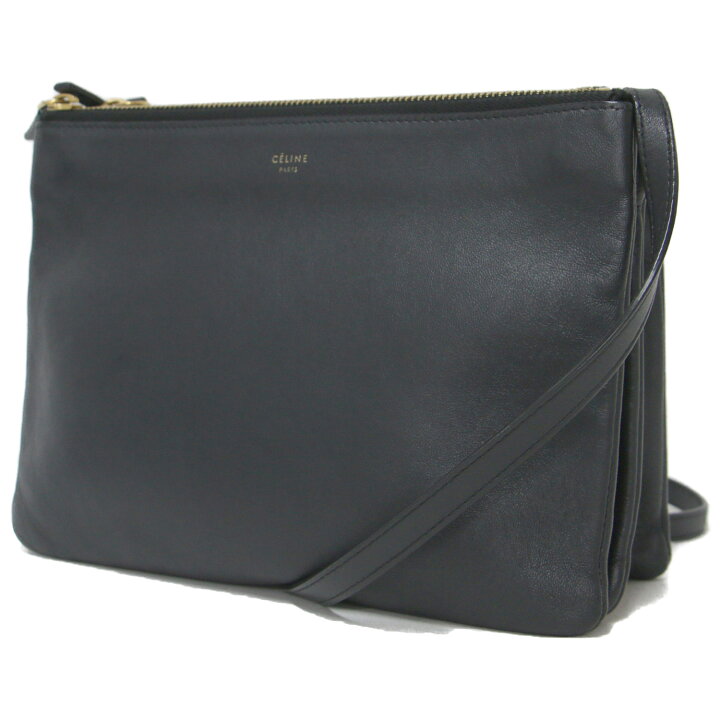 楽天市場】CELINE セリーヌ バッグ トリオ ラージ ショルダーバッグ  