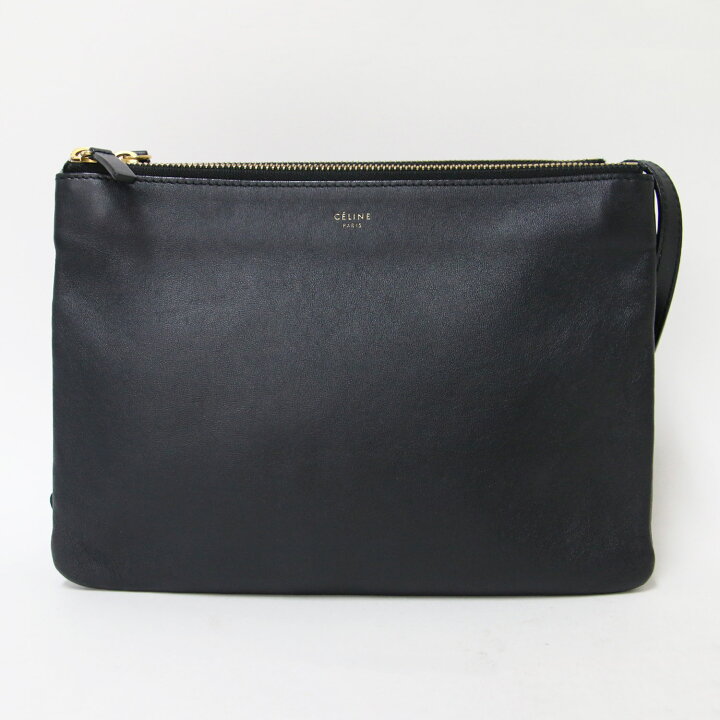 楽天市場】CELINE セリーヌ バッグ トリオ ラージ ショルダーバッグ 