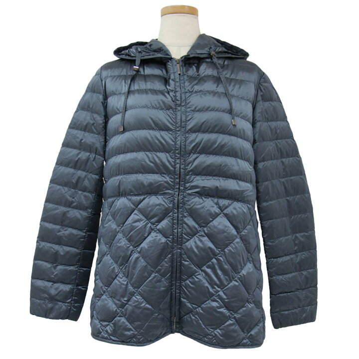 楽天市場】Max Mara マックスマーラ ジャケット ダウン ブルーグレー 