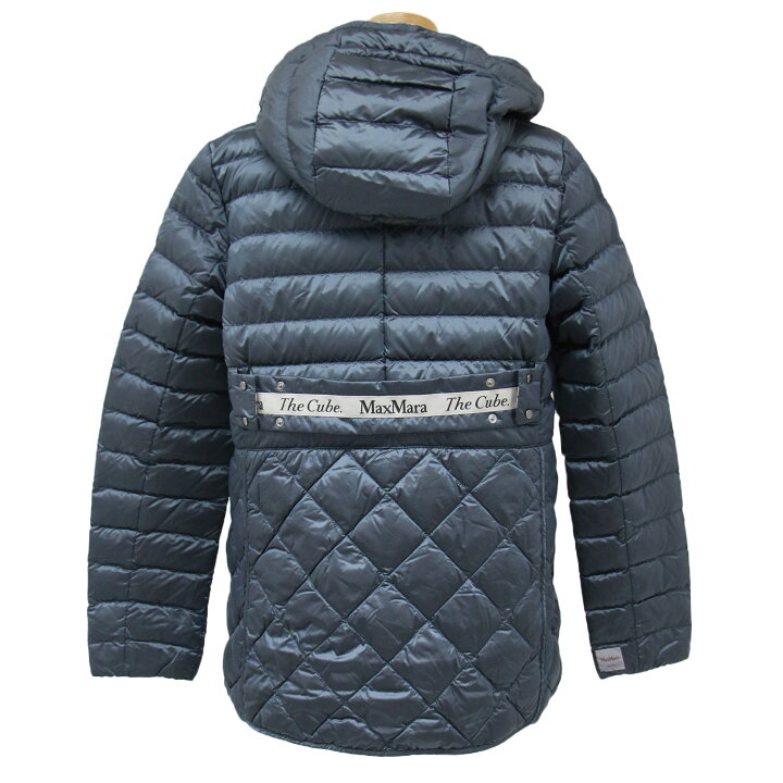 楽天市場】Max Mara マックスマーラ ジャケット ダウン ブルーグレー  