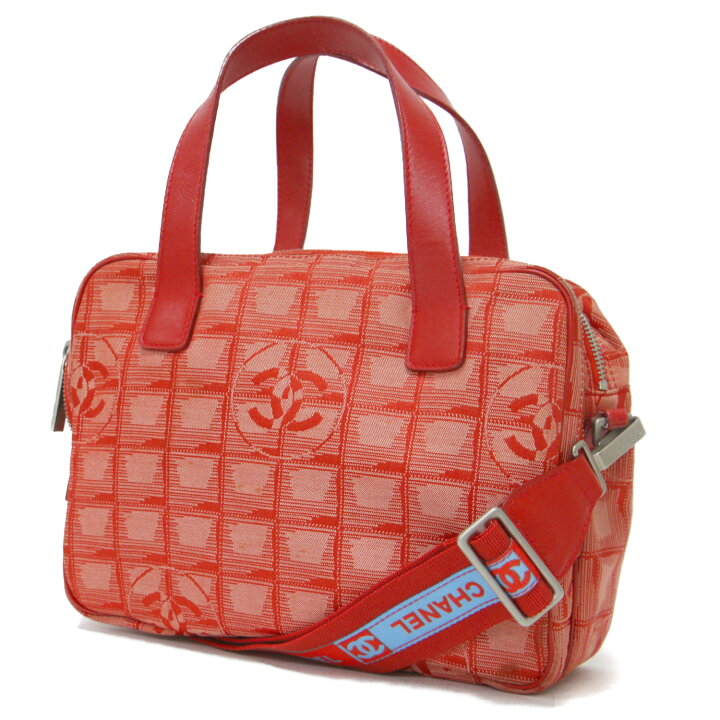 楽天市場】CHANEL シャネル バッグ ココマーク ニュートラベルライン  