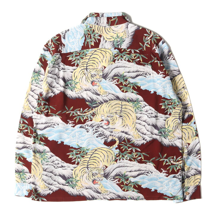 楽天市場】SUN SURF サンサーフ シャツ サイズ:XL 23SS 虎 柄 レーヨン 