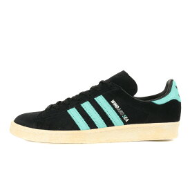 WIND AND SEA ウィンダンシー サイズ:28.0cm 21AW adidas atmos CAMPUS 80s (GX3952) アディダス アトモス キャンパス80 ブラック ミント US10 ローカット スニーカー コラボ シューズ 靴【メンズ】【K4065】