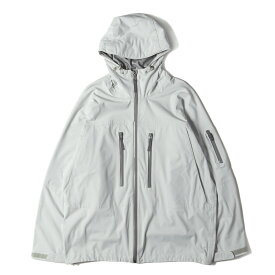 HEAD PORTER PLUS ヘッドポーター プラス ジャケット サイズ:XL 00s ストレッチ ソフトシェル マウンテンパーカー スノーグレー 00年代 アウター ブルゾン コート【メンズ】【中古】【美品】【K4041】