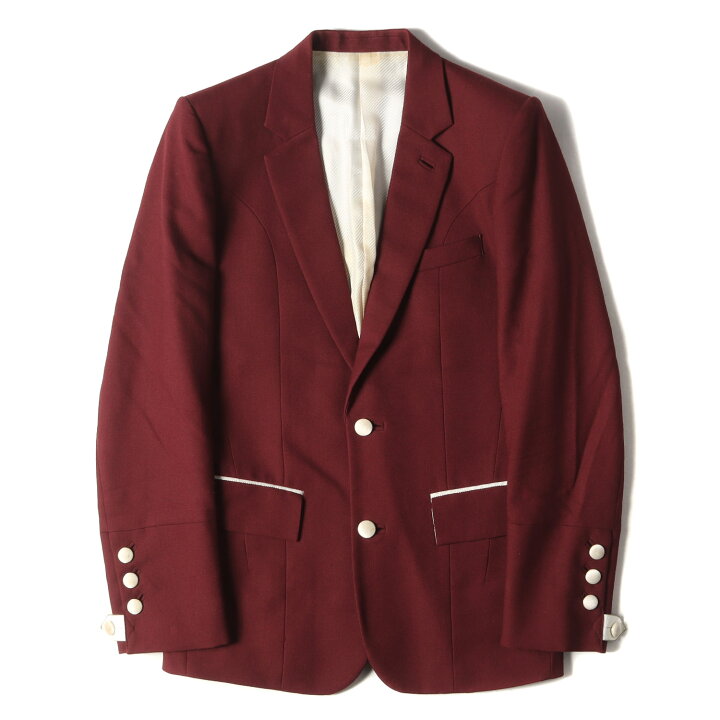 ナンバーナイン【2】テーラードジャケットベルベットくるみボタン秋冬 
