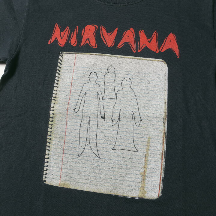 楽天市場】00s NIRVANA Ghost Notebook クルーネック 半袖 Tシャツ 