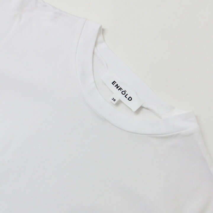 楽天市場】ENFOLD エンフォルド Tシャツ カットソー 23春夏 ホワイト 