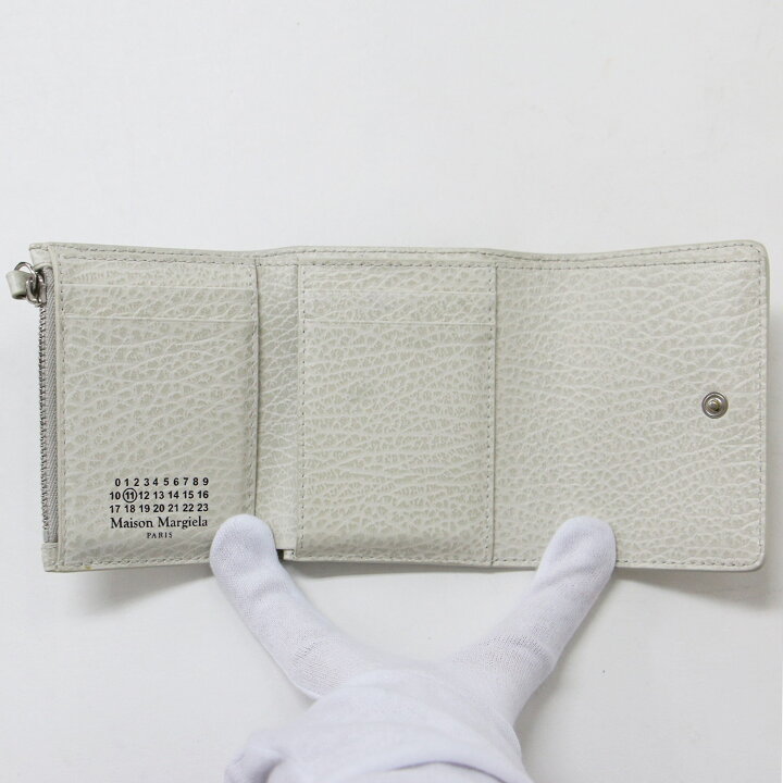 楽天市場】Maison Margiela メゾン マルジェラ 財布 三つ折り ホワイト  