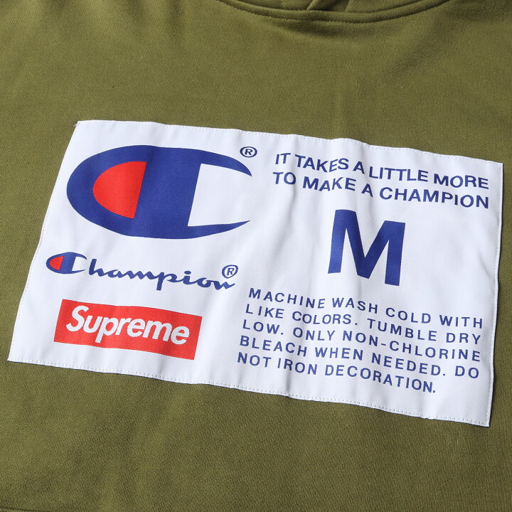楽天市場】Supreme シュプリーム パーカー サイズ:M 18AW Champion 