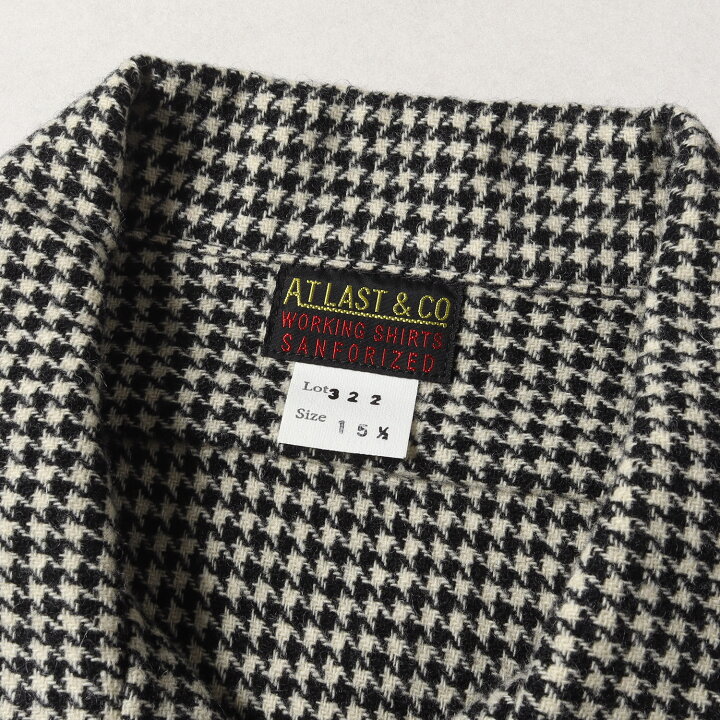 楽天市場】At LAST&CO アットラスト シャツ サイズ:15.5(L位) 千鳥柄 