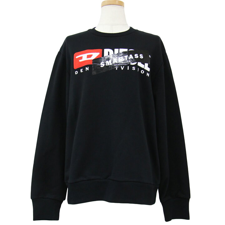 楽天市場】DIESEL ディーゼル スウェット トレーナー ブラック 黒 16Y 