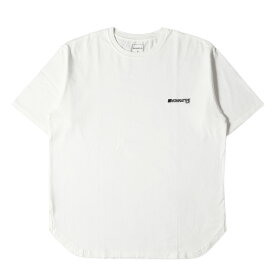 NONNATIVE ノンネイティブ Tシャツ サイズ:2 20SS ロゴ刺繍 ラウンドカット 半袖Tシャツ DWELLER S/S MS TEE COTTON JERSEY NN-T3802 ホワイト 白 トップス カットソー クルーネック【メンズ】【中古】【K4077】