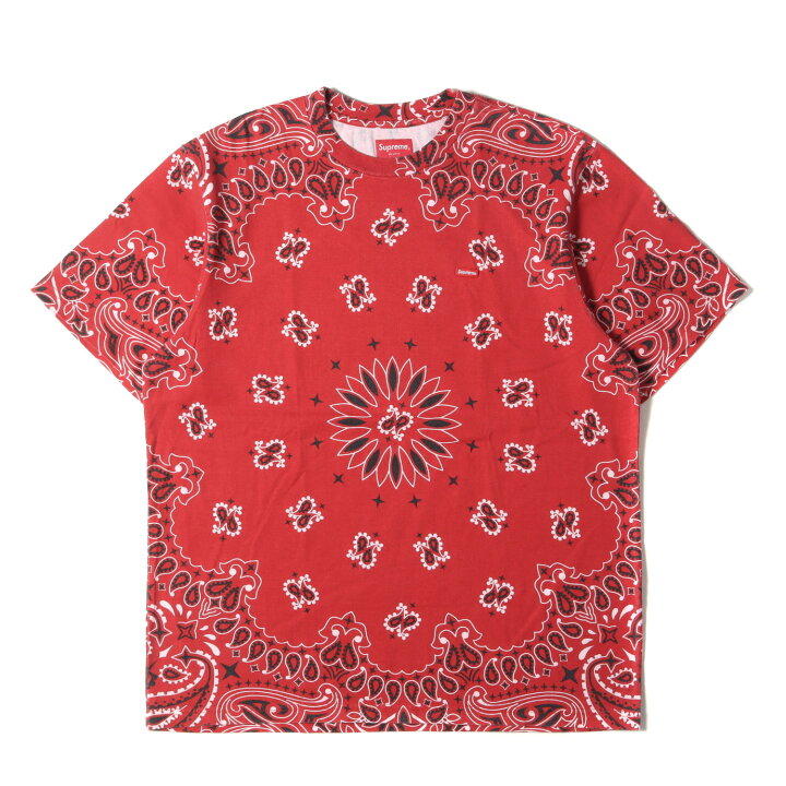 楽天市場】Supreme シュプリーム Tシャツ サイズ:L 20SS バンダナ柄 