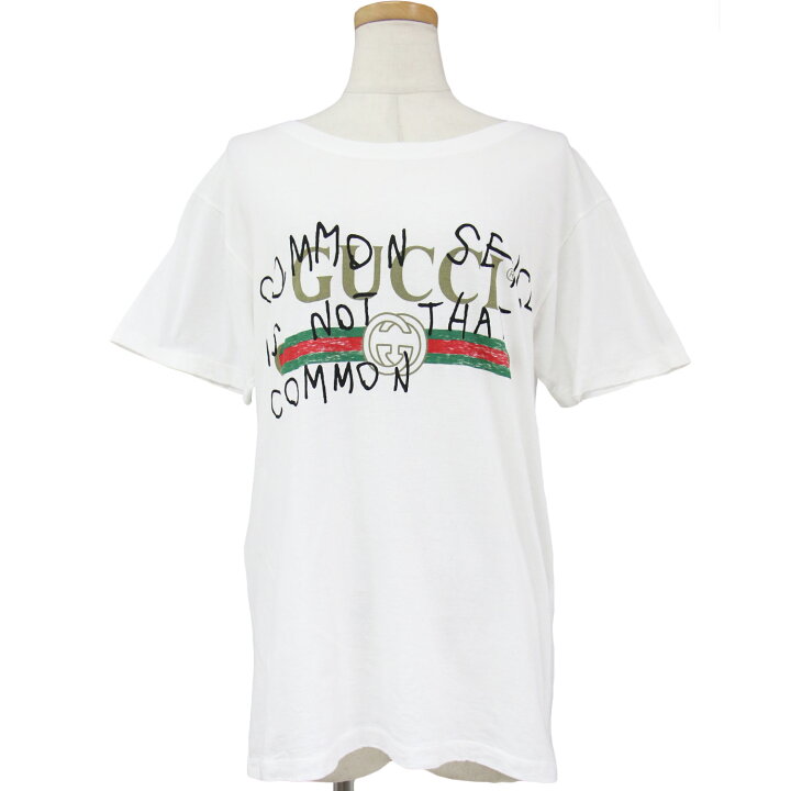 楽天市場】GUCCI グッチ Coco Capitan Tシャツ ロゴ ホワイト 白 XS 
