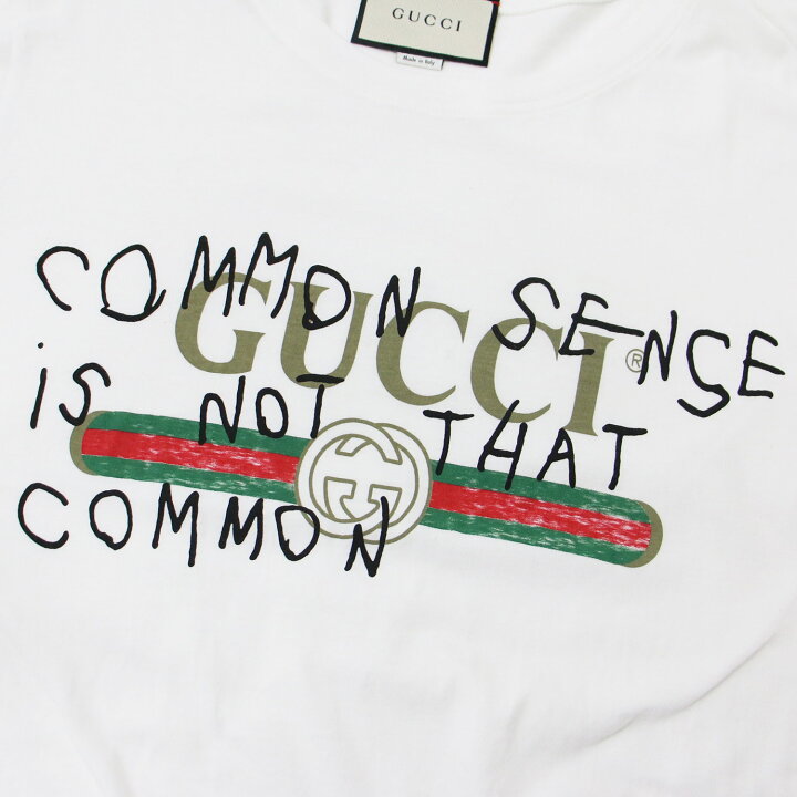楽天市場】GUCCI グッチ Coco Capitan Tシャツ ロゴ ホワイト 白 XS 