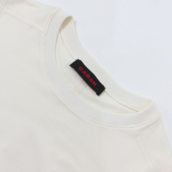 楽天市場】CABaN キャバン Tシャツ ライトベージュ S(9号) コットン 