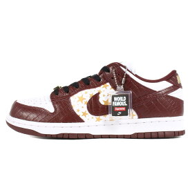 Supreme シュプリーム 21SS NIKE SB DUNK LOW OG QS DH3228-103 ナイキ SB ダンク ロー OG ホワイト バークルートブラウン サイズ：26.5cm US8.5 ローカット スニーカー シューズ 靴【メンズ】【R044】