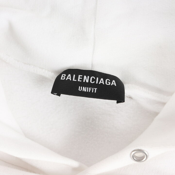 楽天市場】BALENCIAGA バレンシアガ パーカー サイズ:L 21AW ダメージ 
