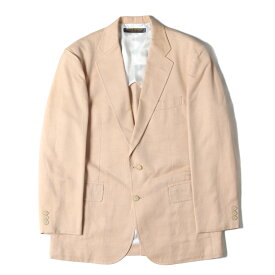 BROOKS BROTHERS ブルックスブラザーズ ジャケット サイズ:M位 80s コットン/リネン 2つボタン テーラードジャケット ベージュ 日本製 80年代 アウター ブレザー ブルゾン 上着【メンズ】【中古】【K4063】