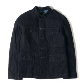 RRL ダブルアールエル ジャケット サイズ:S LIMITED EDITION U.S.NAVY インディゴ ダックジャケット インディゴ ラルフローレン アウター ブルゾン コート 上着【メンズ】【中古】【K4101】