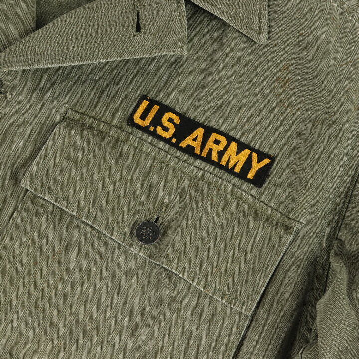 楽天市場】40s U.S.ARMY M-43 HBT 13スターボタン ヘリンボーン 