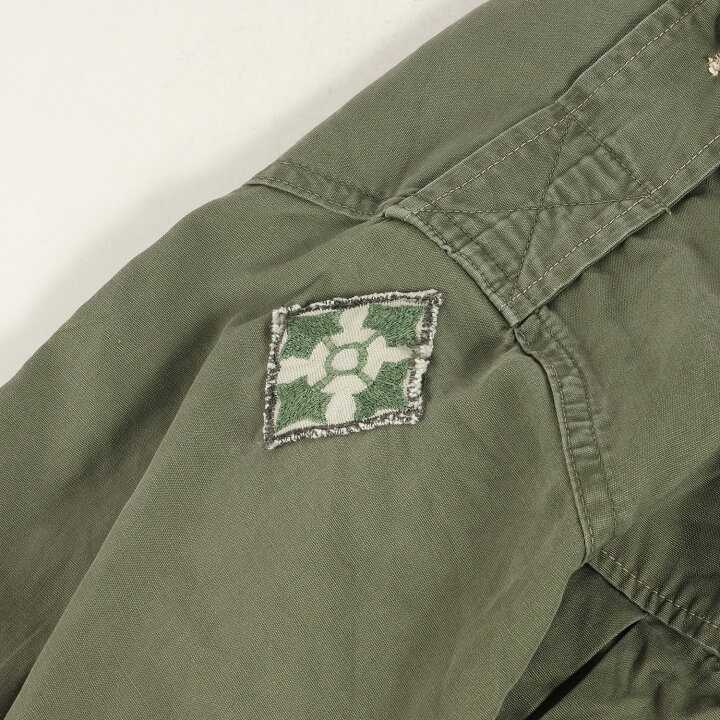 楽天市場】60s 米軍実物 2nd ジャングル ファティーグ ジャケット 