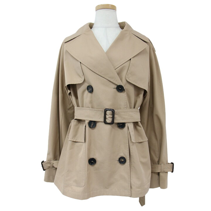 楽天市場】Max Mara マックスマーラ コート ショート ベージュ  